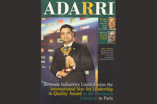 Adarri Magazine-Published on the Front Page of Adarri Magazine 